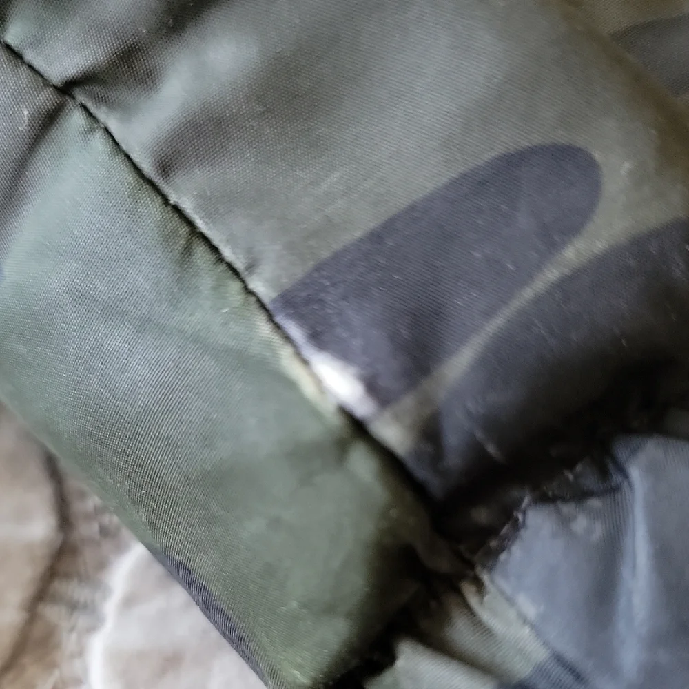 S13 Kids Camouflage Puffer Jacket- READ
